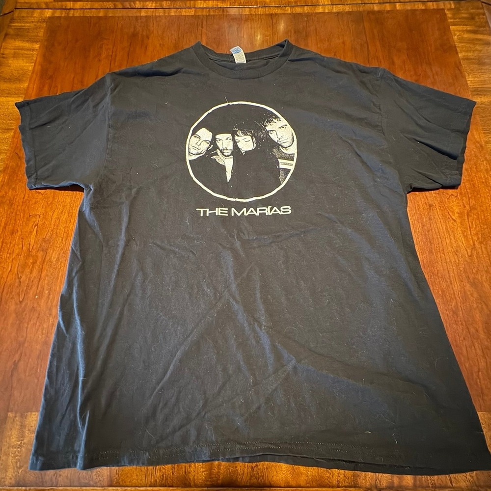 The Marías Band T-Shirt Black XL - Cinema Tour Era Indie Pop Graphic Tee